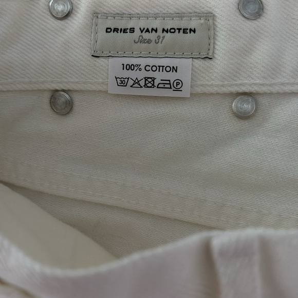 Dries Van Noten white jeans - Picture 4 of 6